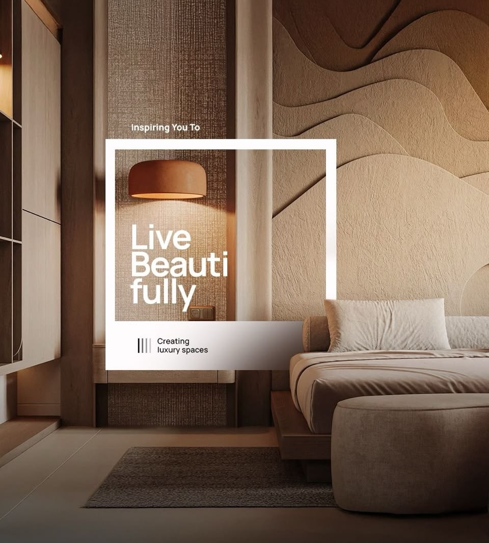 Bedroom styling by Drishya Design