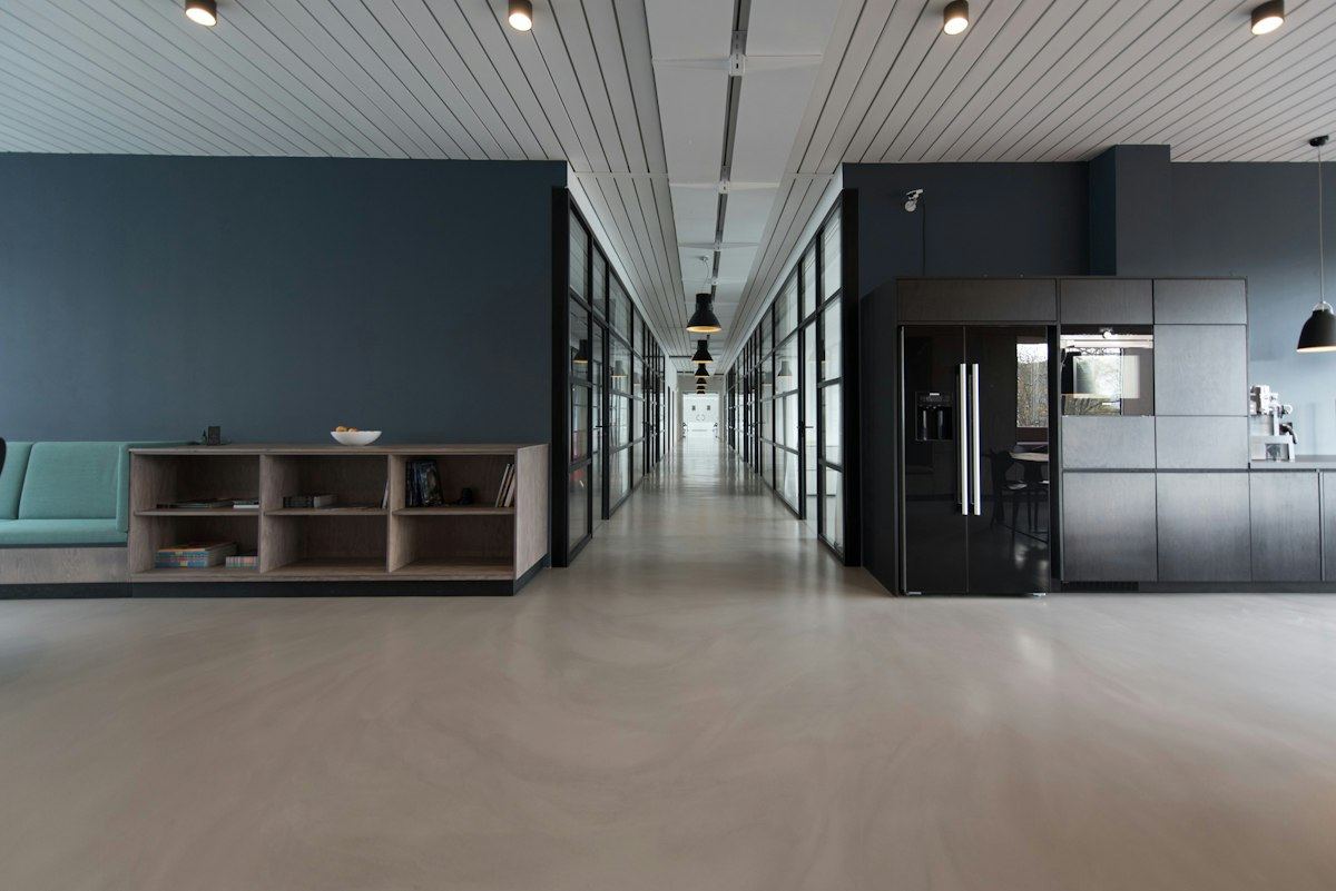 Open office interior