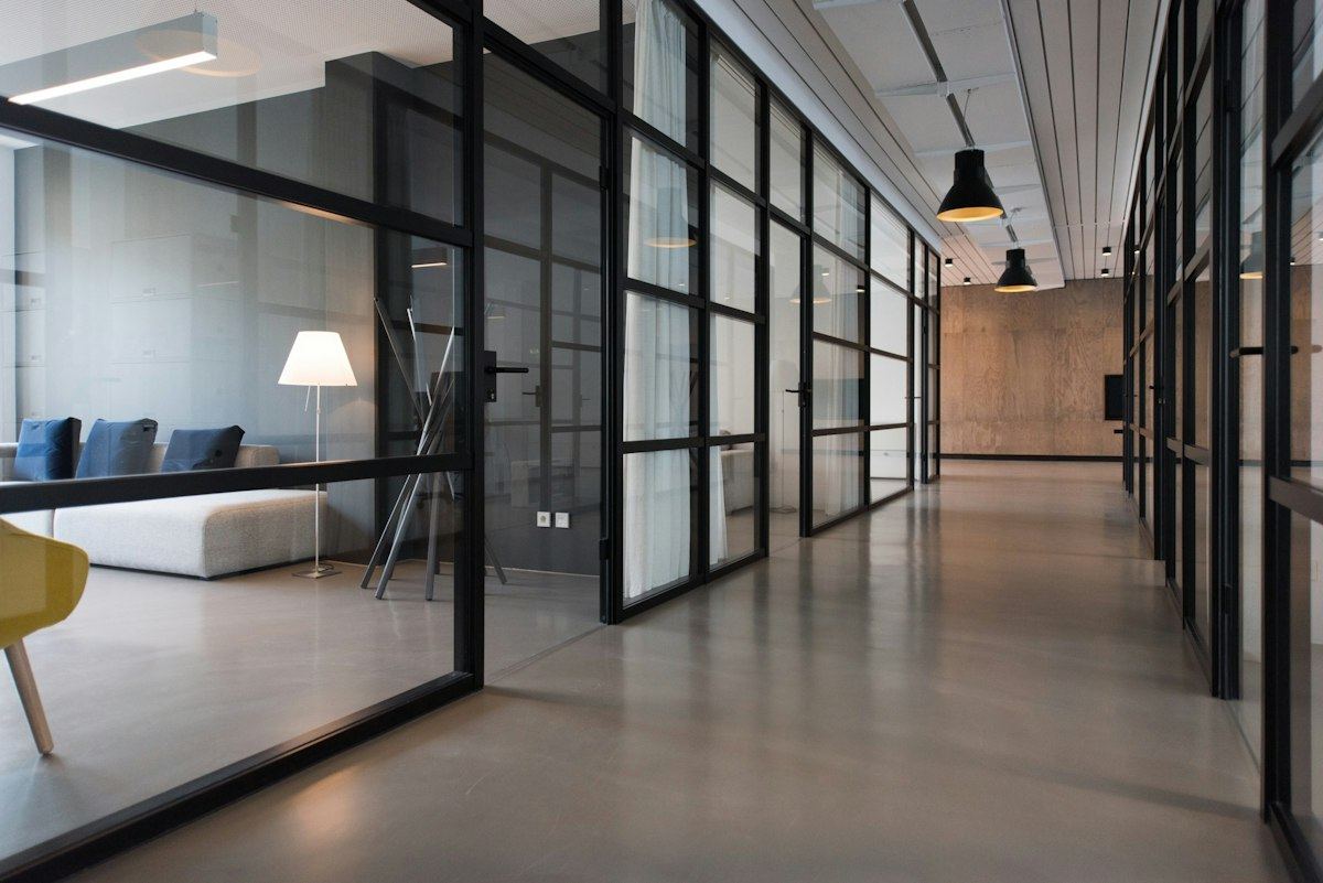 Executive workplace interior